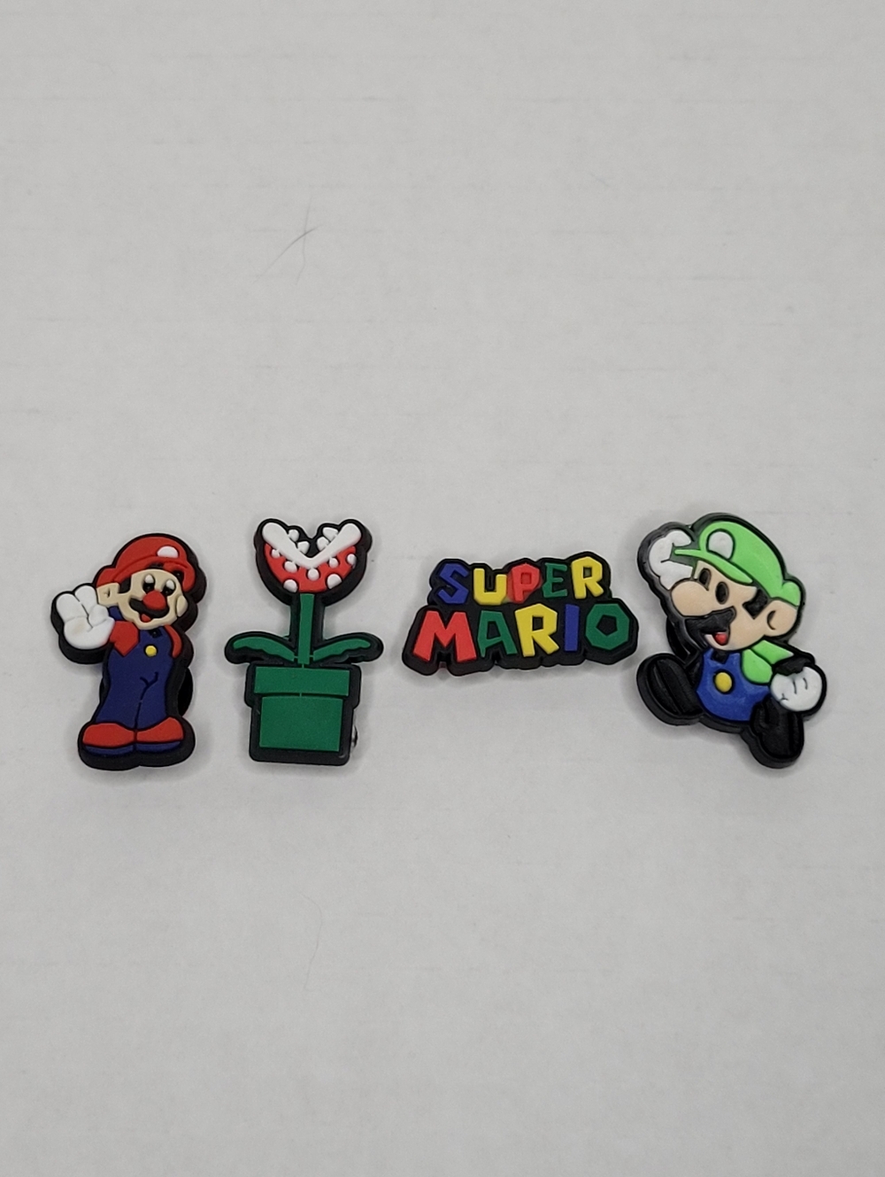 CROCS Super Mario Jibbitz Charms Lot of Four